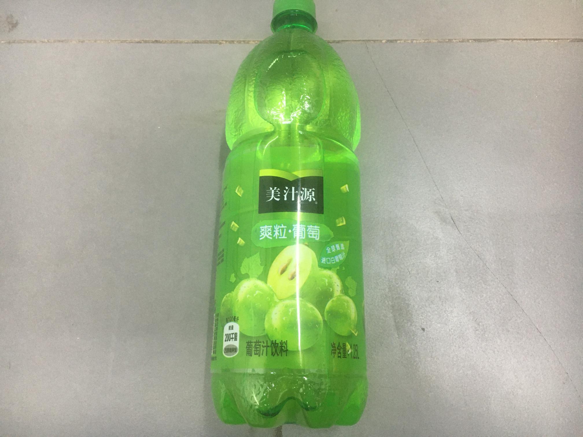 美汁源爽粒葡萄1.25L/瓶