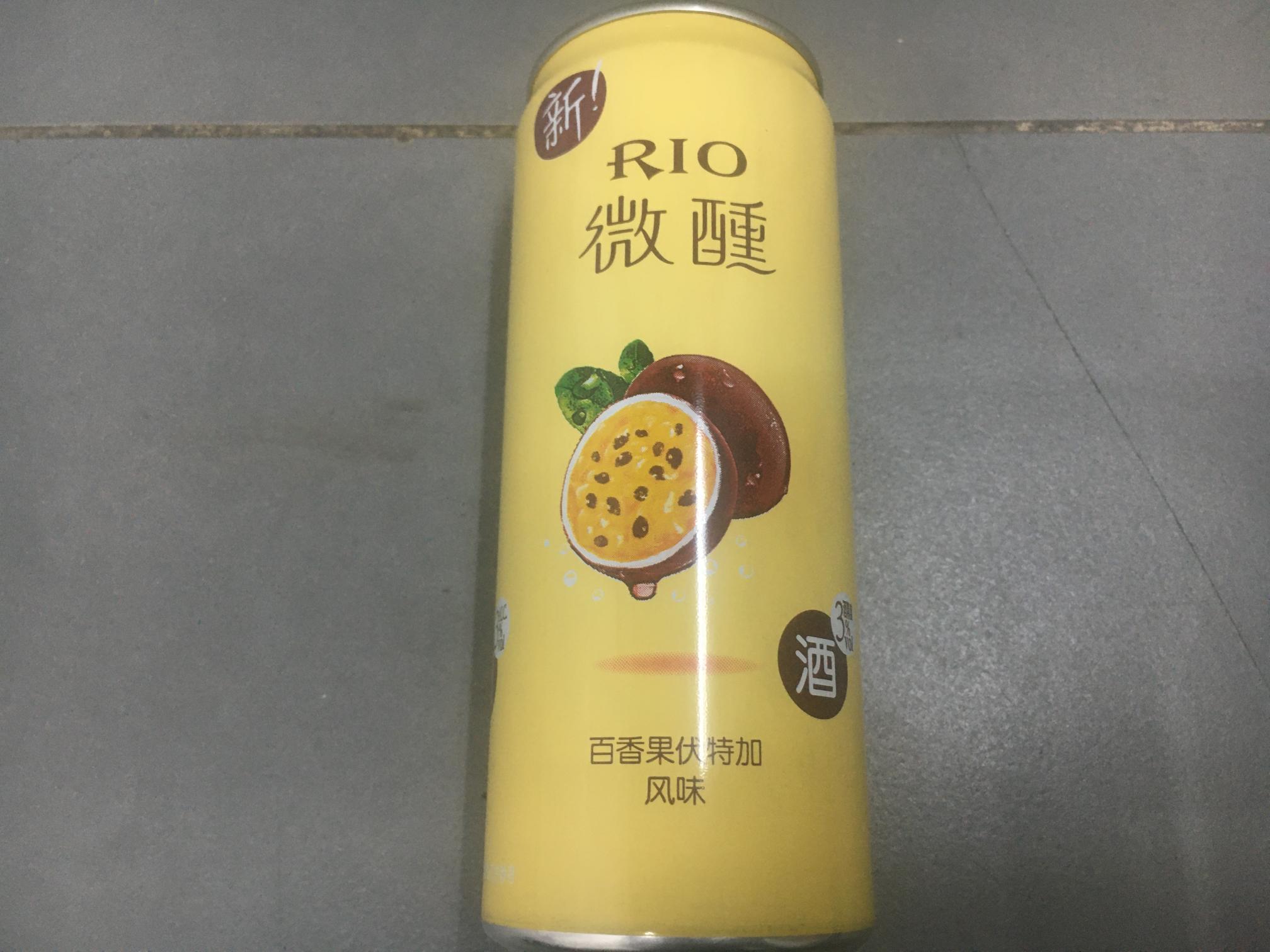 RIO微醺鸡尾酒330ml/听(百香果伏特加风味)