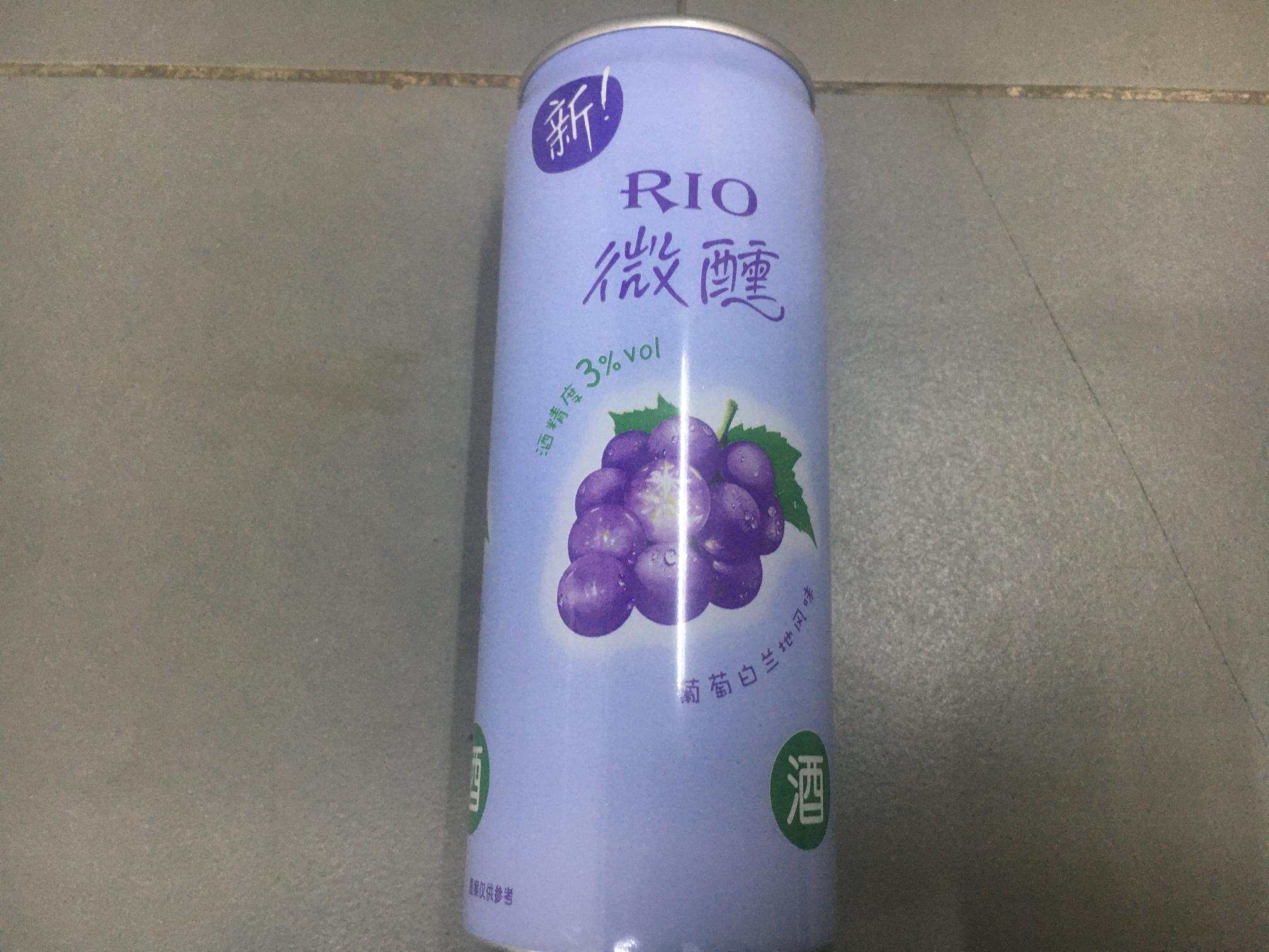 RIO微醺鸡尾酒330ml/听(葡萄白兰地风味)