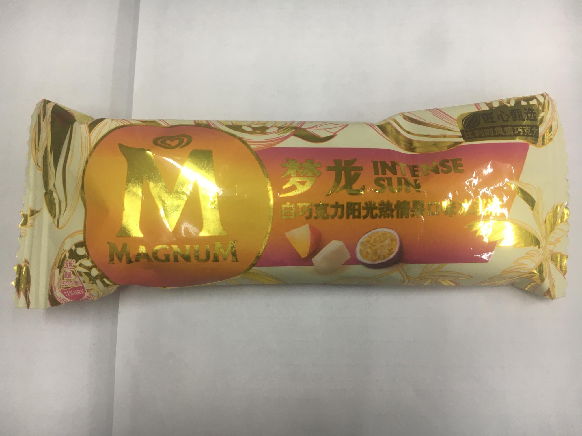 梦龙白巧克力阳光热情果口味冰淇淋64g/支